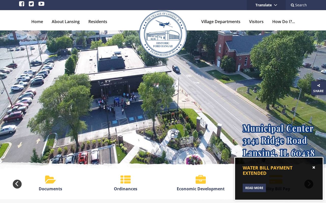 Lansing residents directory Village homepage